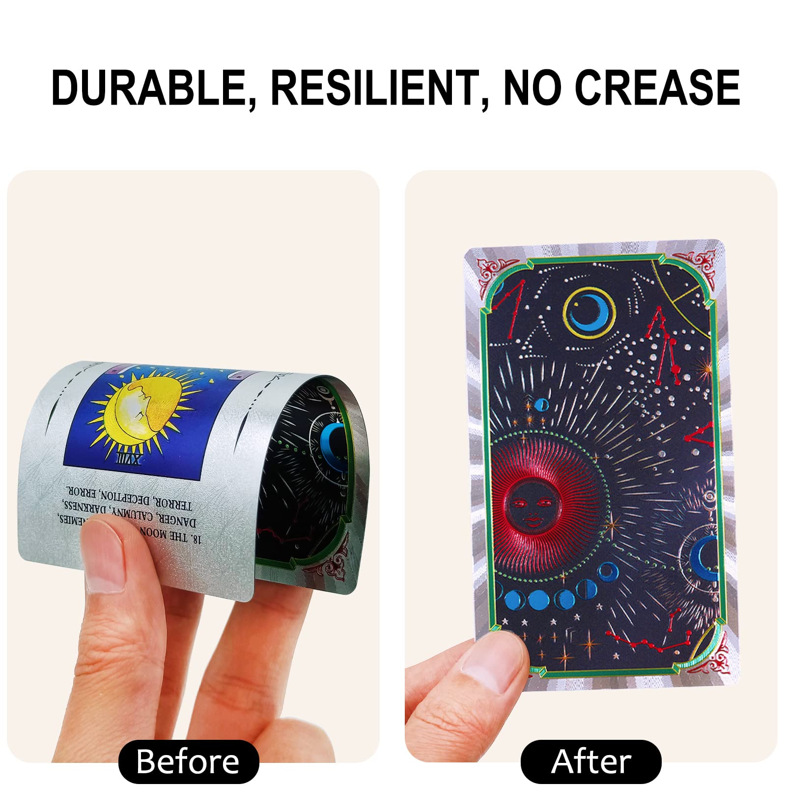 Amazon.co.jp: タロットカード 初心者向け 意味を込めた78個の